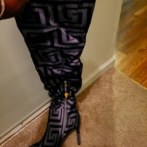 2 inch above the knee boots